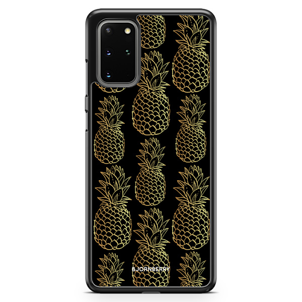 Bjornberry Skal Samsung Galaxy S20 Plus - Guldiga Ananas