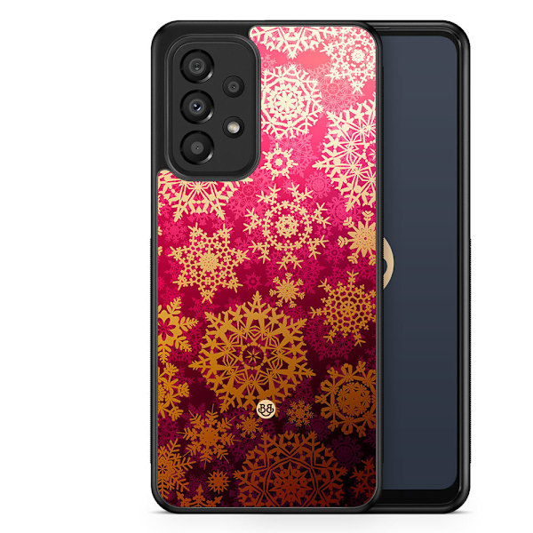 Bjornberry Skal Samsung Galaxy A33 5G -Snöflingor