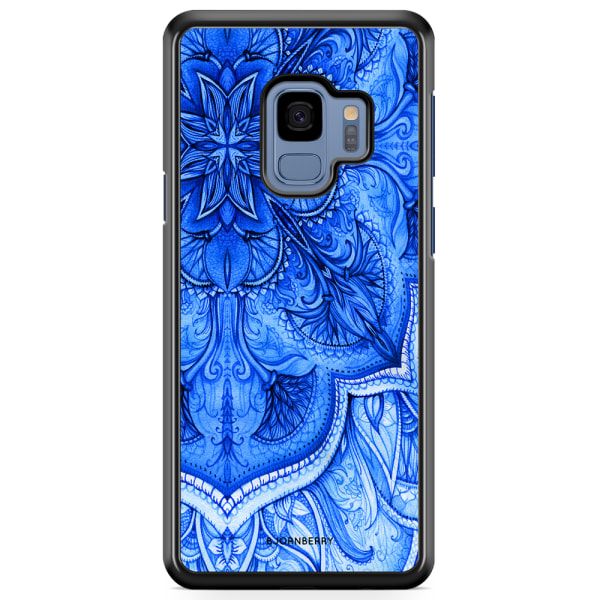 Bjornberry Skal Samsung Galaxy A8 (2018) - Blå Vintage