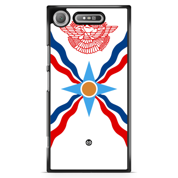 Bjornberry Sony Xperia XZ1 Skal - Assyriska flaggan