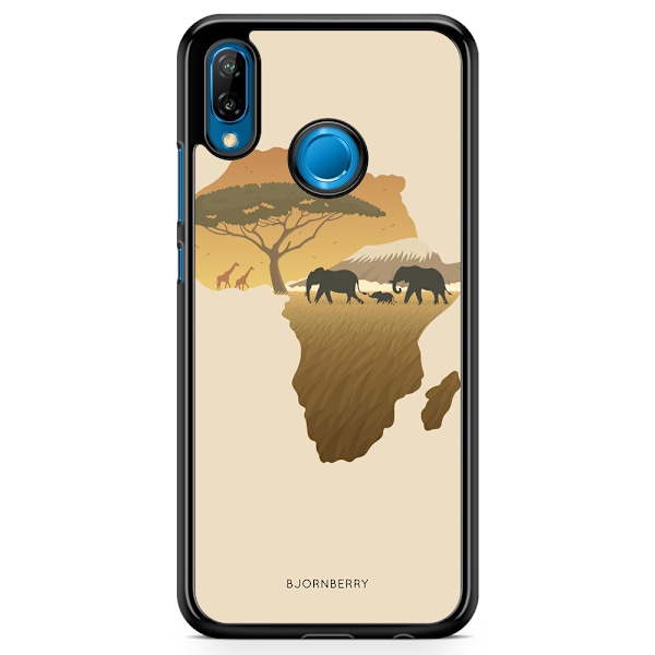 Bjornberry Skal Huawei P20 Lite - Afrika Brun
