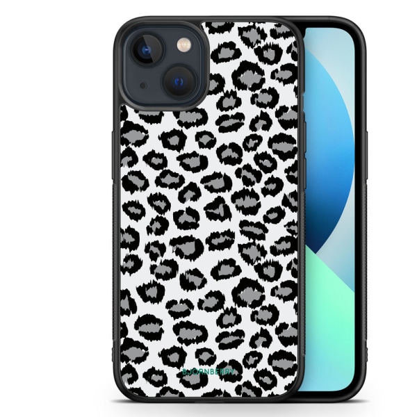 Bjornberry Skal iPhone 13 Mini - Grå Leopard