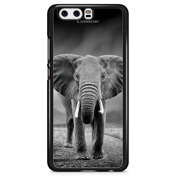 Bjornberry Skal Huawei P10 - Svart/Vit Elefant