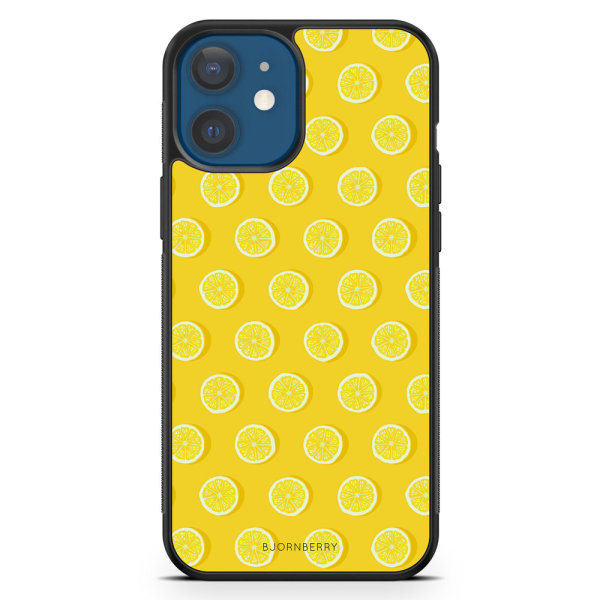 Bjornberry Hårdskal iPhone 12 Mini - Citroner