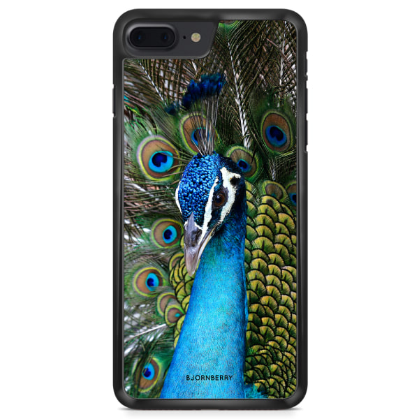 Bjornberry Skal iPhone 8 Plus - Påfågel