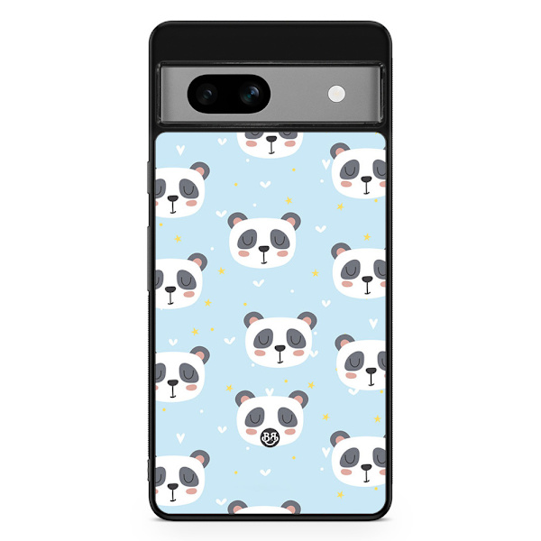 Bjornberry Google Pixel 7a Skal - Pandamönster