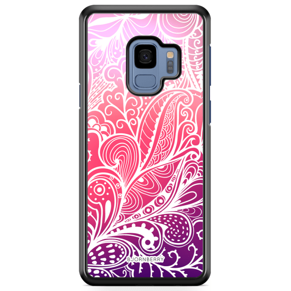 Bjornberry Skal Samsung Galaxy A8 (2018) - Färgglada Blommor