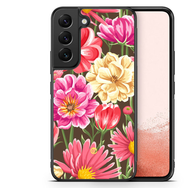 Bjornberry Skal Samsung Galaxy S23 Plus -Sömlösa Blommor