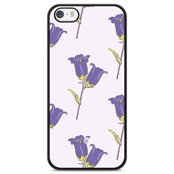 Bjornberry Skal iPhone 5/5s/SE (2016) - Vilda Lila Blommor