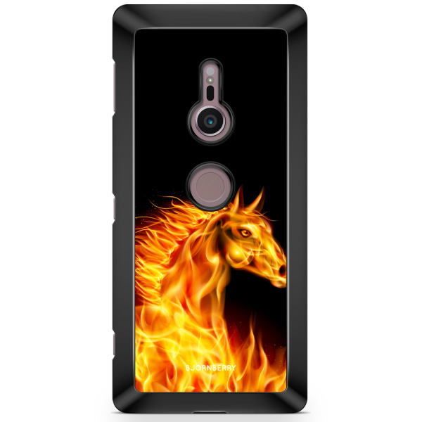Bjornberry Sony Xperia XZ2 Skal - Flames Horse