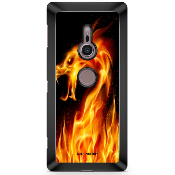 Bjornberry Sony Xperia XZ2 Skal - Flames Dragon