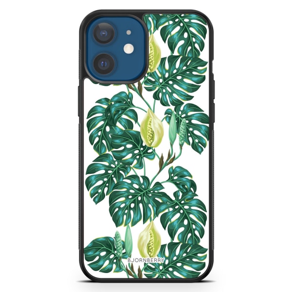 Bjornberry Hårdskal iPhone 12 Mini - Monstera