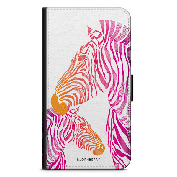 Bjornberry Xiaomi Redmi Note 5 Fodral - Rosa Zebror