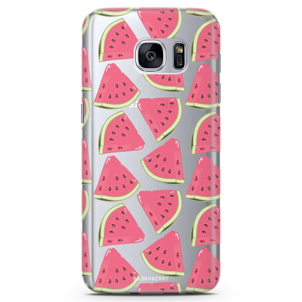 Bjornberry Samsung Galaxy S7 TPU Skal - Vattenmelon