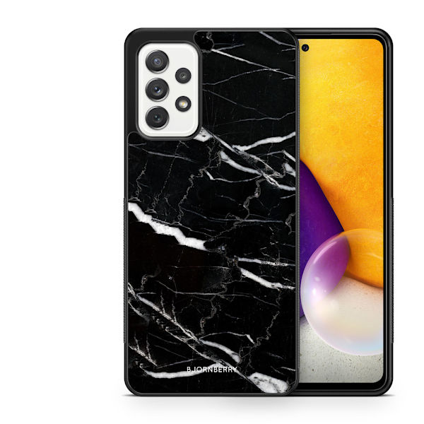 Bjornberry Skal Samsung Galaxy A52/A52s 5G -Svart Marmor