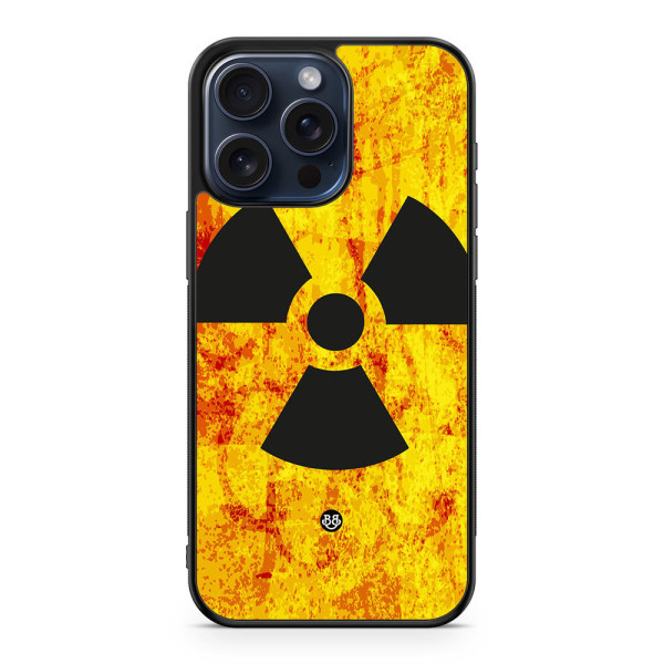 Bjornberry Skal iPhone 15 Pro Max - Radioaktiv Skylt