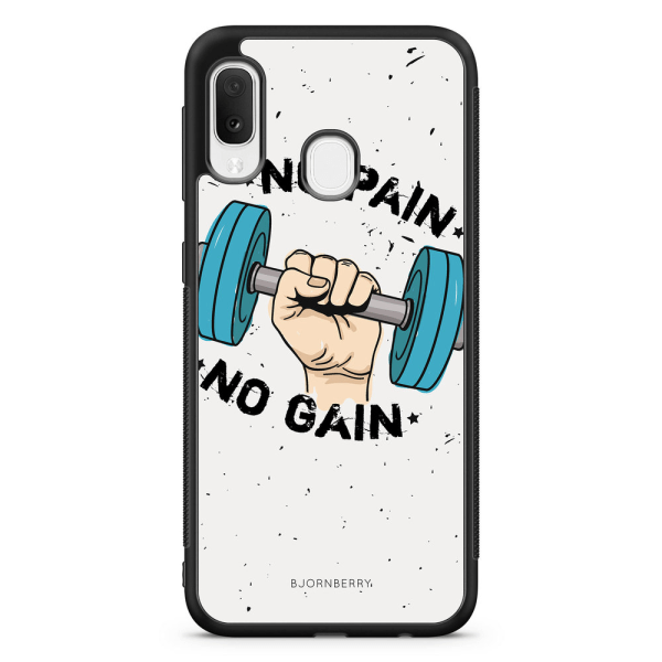 Bjornberry Skal Samsung Galaxy A20e - No Pain No Gain