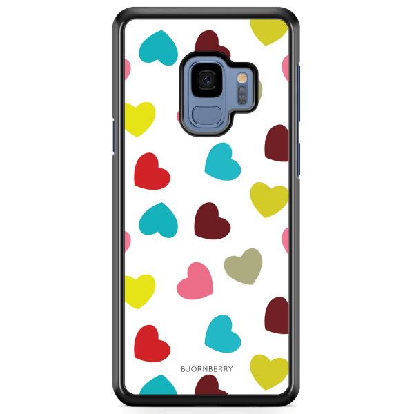 Bjornberry Skal Samsung Galaxy S9 - Hjärtan