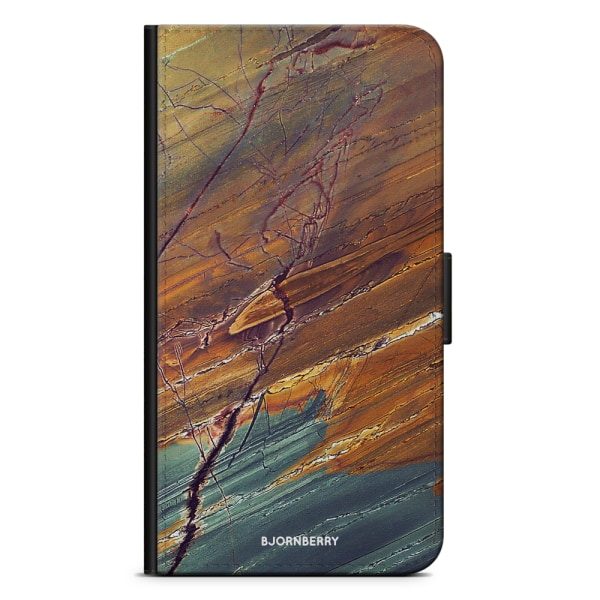 Bjornberry Plånboksfodral OnePlus 6 - Marmorsten