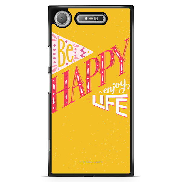Bjornberry Sony Xperia XZ1 Compact Skal - Be Happy
