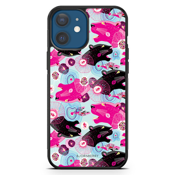 Bjornberry Hårdskal iPhone 12 - Panter Mönster