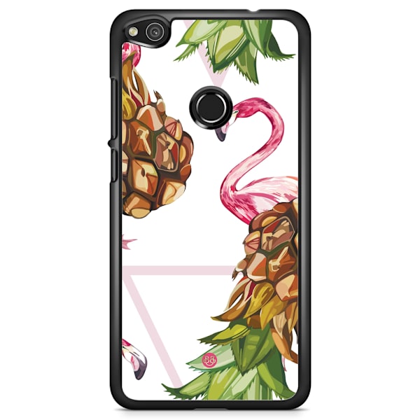 Bjornberry Skal Huawei Honor 8 Lite - Ananas & Flamingo