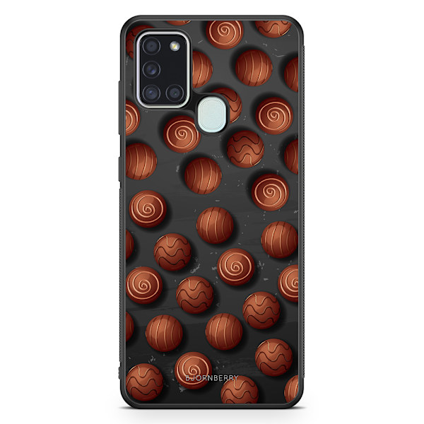 Bjornberry Skal Samsung Galaxy A21s - Choklad