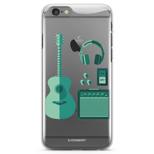 Bjornberry iPhone 6 Plus/6s Plus TPU Skal - Gitarr