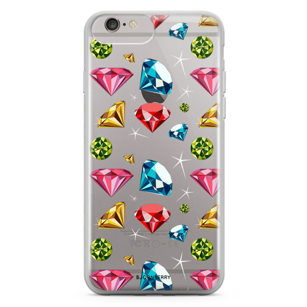 Bjornberry Skal Hybrid iPhone 6/6s Plus - Diamanter