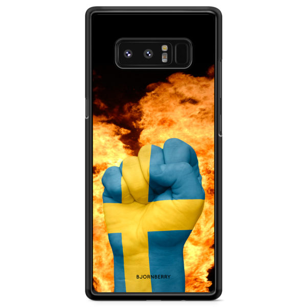Bjornberry Skal Samsung Galaxy Note 8 - Sverige Hand