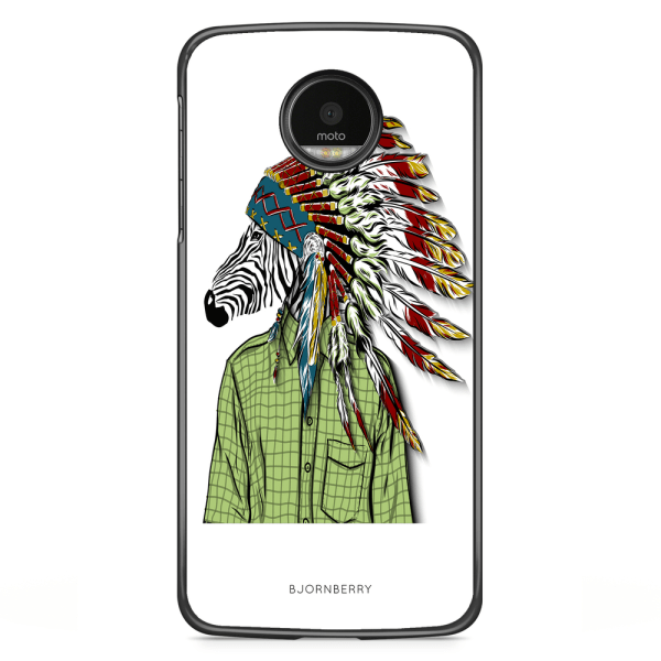 Bjornberry Skal Motorola Moto G5S Plus - Hipster Zebra