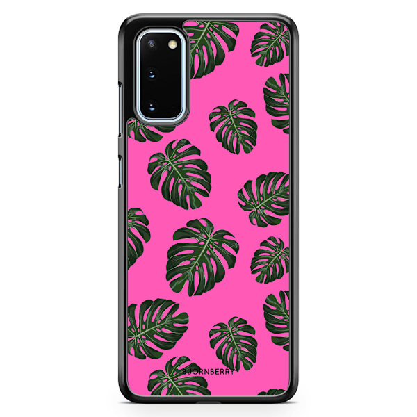 Bjornberry Skal Samsung Galaxy S20 - Monstera Rosa