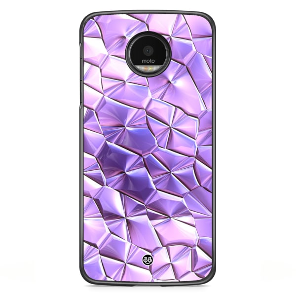 Bjornberry Skal Motorola Moto G5S Plus - Purple Crystal