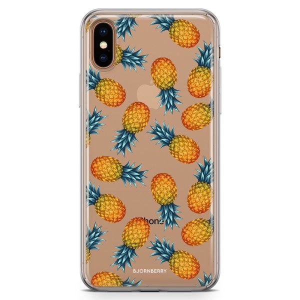 Bjornberry Hybrid Skal iPhone Xs Max  - Ananas