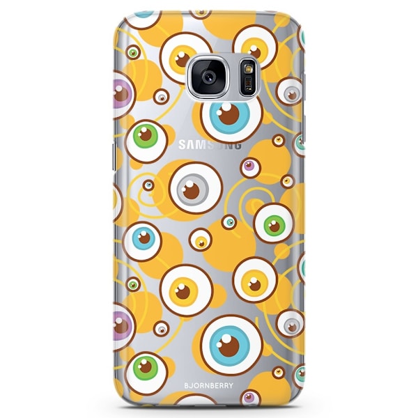 Bjornberry Samsung Galaxy S7 TPU Skal - Ögon Mönster