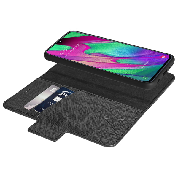 Naive Samsung Galaxy A40 (2019) Fodral - Lila Marmor