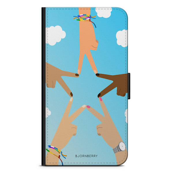 Bjornberry Plånboksfodral LG G4 - Händer Stjärna