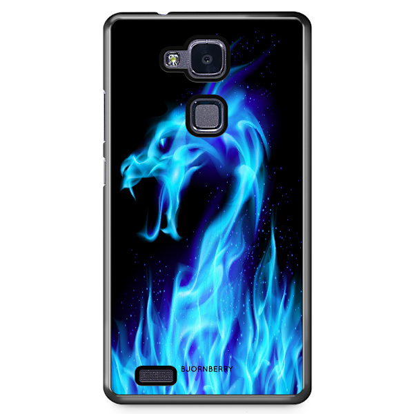 Bjornberry Skal Huawei Honor 5X - Blå Flames Dragon