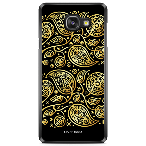 Bjornberry Skal Samsung Galaxy A5 6 (2016)- Guld Blommor