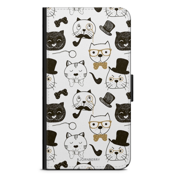 Bjornberry Plånboksfodral iPhone 7 - Tecknade Katter