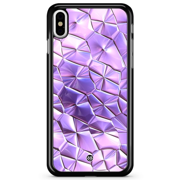 Bjornberry Skal iPhone X / XS - Purple Crystal