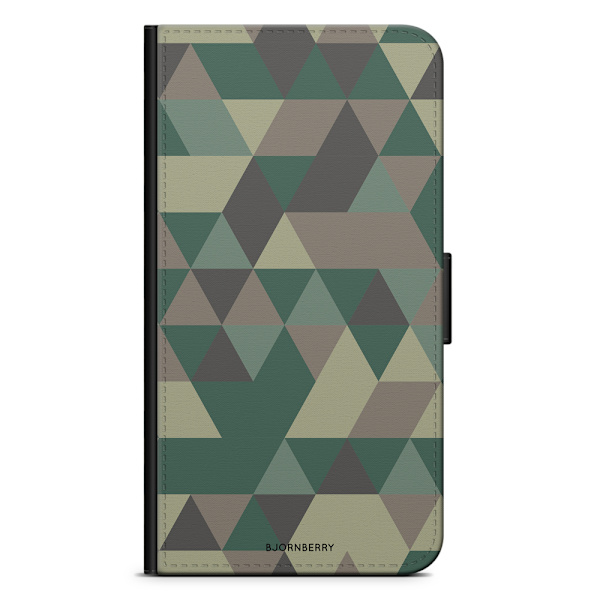 Bjornberry Plånboksfodral iPhone 13 Mini - Camo Triangle