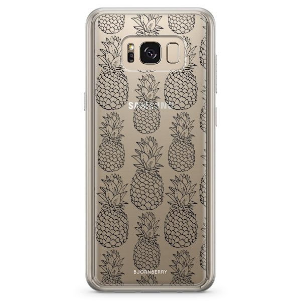 Bjornberry Skal Hybrid Samsung Galaxy S8+ - Svart Ananas