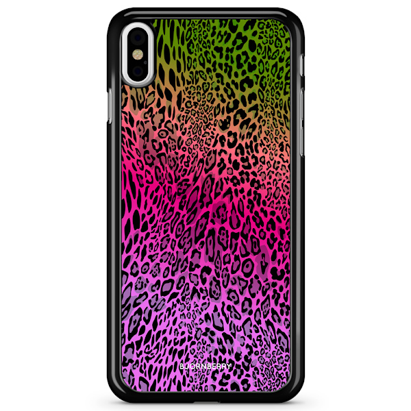 Bjornberry Skal iPhone X / XS - Gradient Leopard