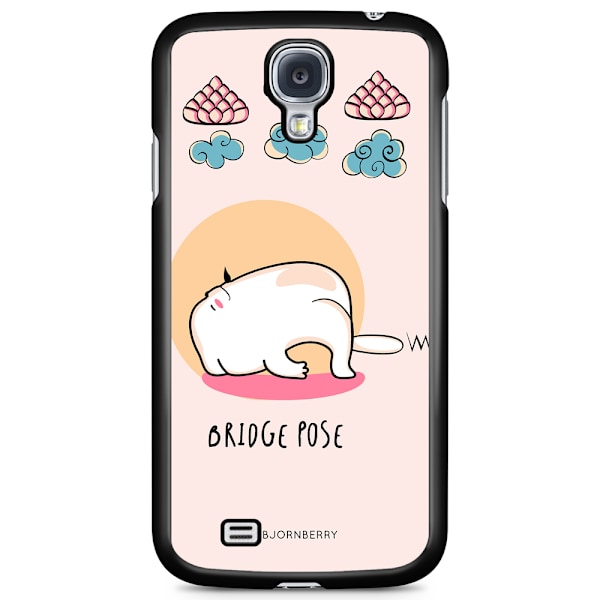 Bjornberry Skal Samsung Galaxy S4 - Yoga Cat Bridge Pose