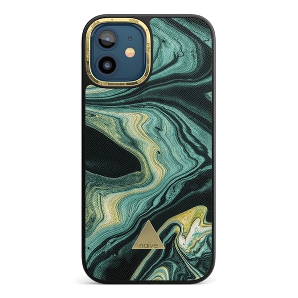Naive iPhone 12 Skal - Green Dream