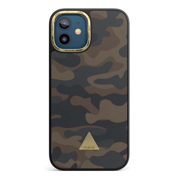 Naive iPhone 12 Mini Skal - Camouflage