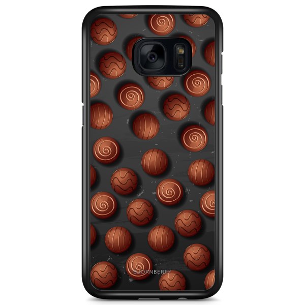 Bjornberry Skal Samsung Galaxy S7 Edge - Choklad