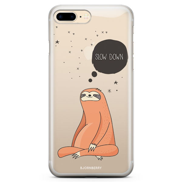 Bjornberry iPhone 7 Plus TPU Skal - Slow Down Sengångare