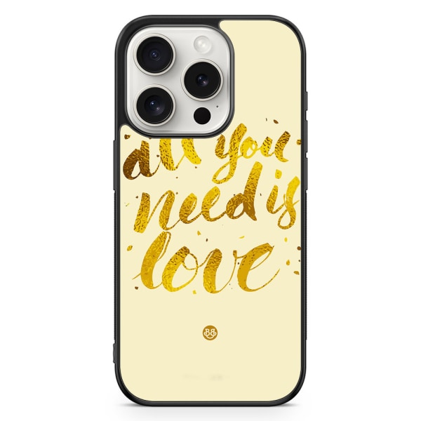 Bjornberry Skal iPhone 15 Pro - All you need is love